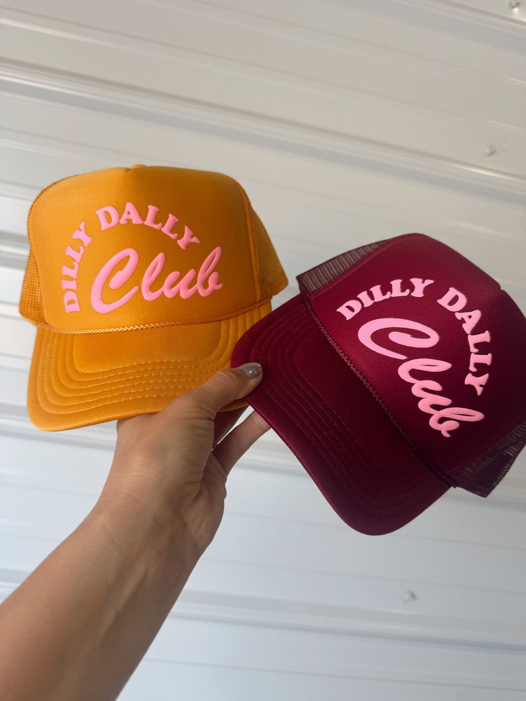 Dilly Dally Club Hat - Puff Print