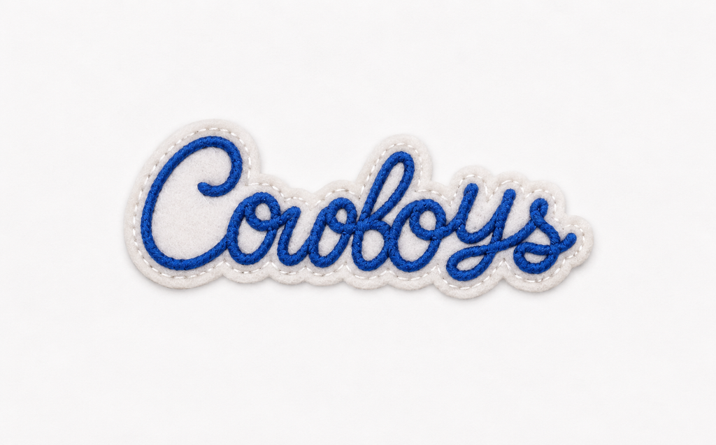 Dallas Cowboys Script Trucker Hat