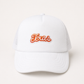 Texas Script Trucker Hat