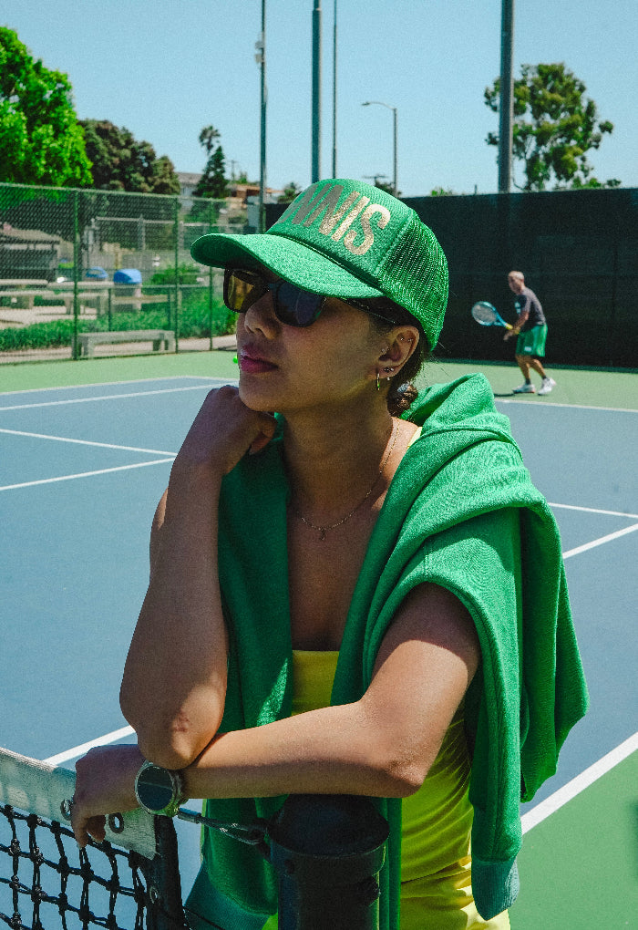 Tennis is Golden Trucker Hat