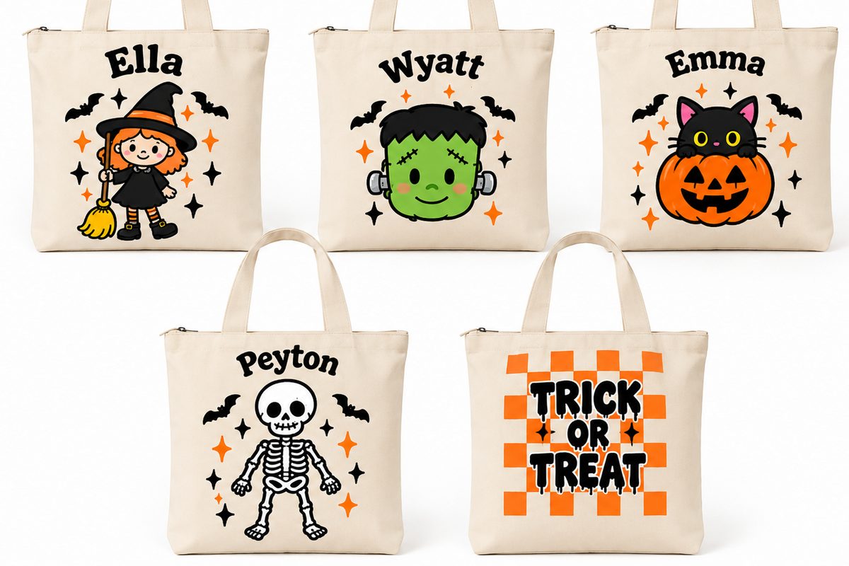 Trick-or-Treat Candy Totes