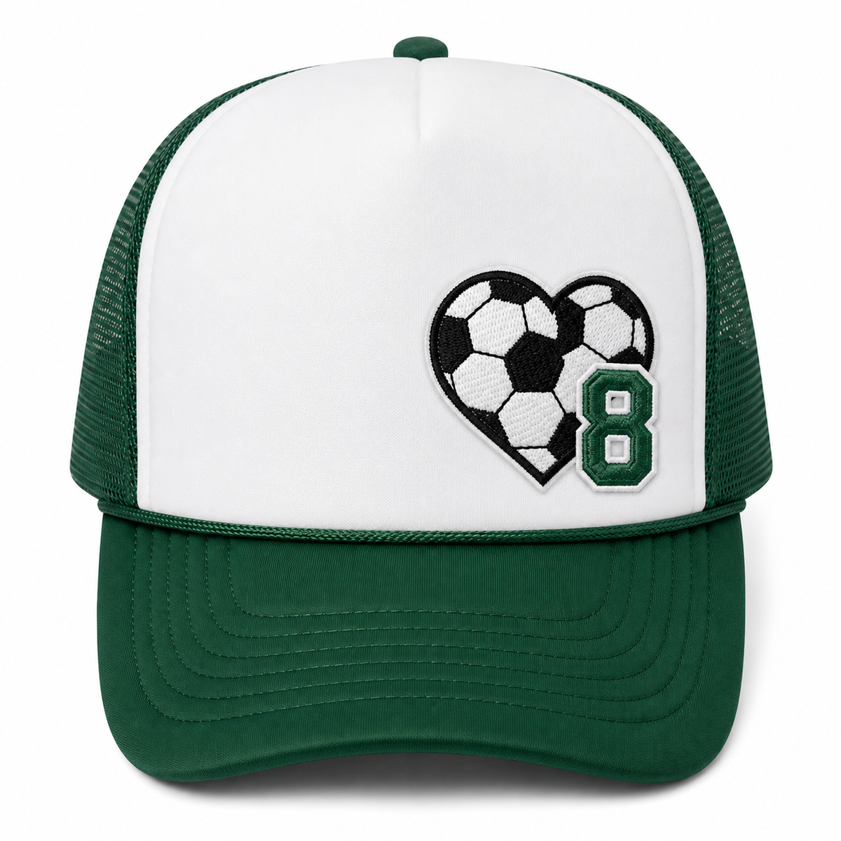 Soccer Heart Trucker Hat