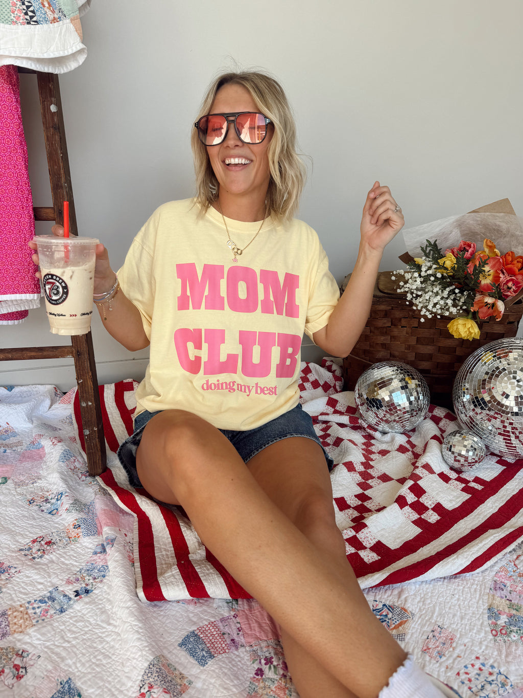 Mom Club Tee x Doing My Best
