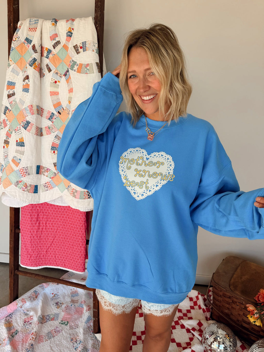 Mother Knows Best Crewneck