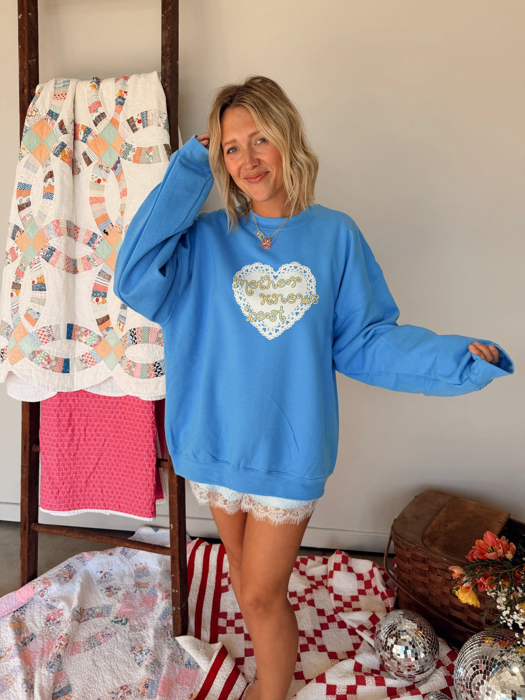Mother Knows Best Crewneck