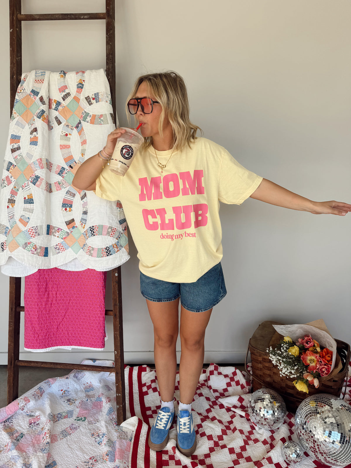 Mom Club Tee x Doing My Best