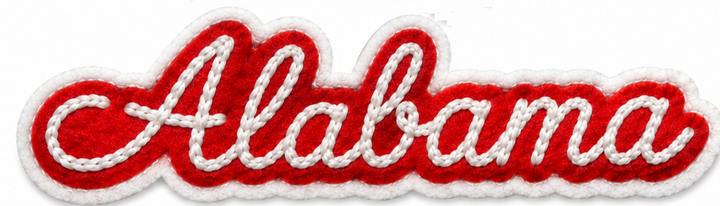 Alabama Script Trucker Hat