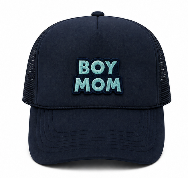 Boy Mom Trucker Hat