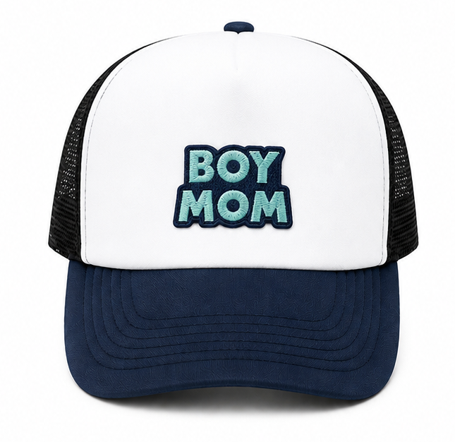Boy Mom Trucker Hat