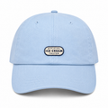 Fun trucker hat with an "Official Ice Cream Taster" embroidered patch for dessert lovers.