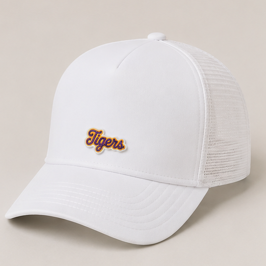 LSU Tigers Script Trucker Hat